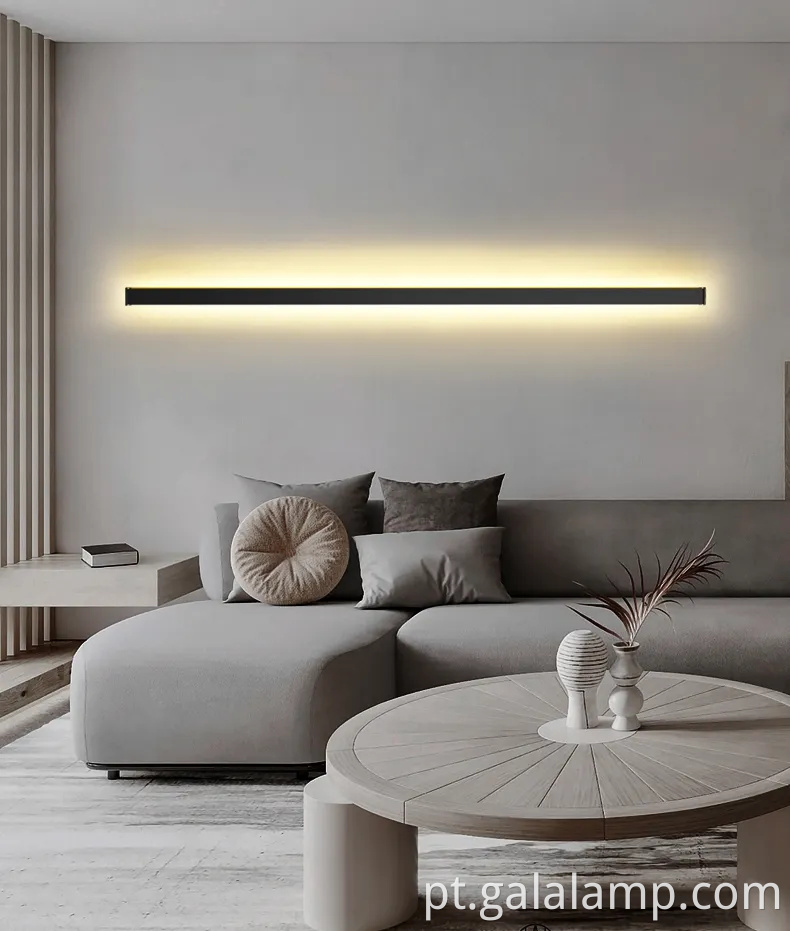 Elegante Luz de Armazenamento de Parede Interior para áreas de leitura aconchegantes